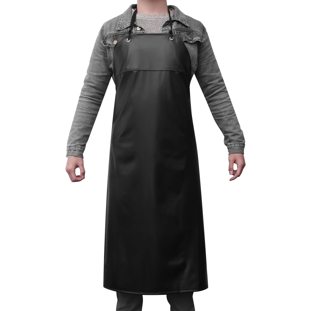 1PC Waterproof Unisex Apron Heavy Duty Kitchen Apron Waterproof Garden Tool Accessory For Workers Butchers For Men Women