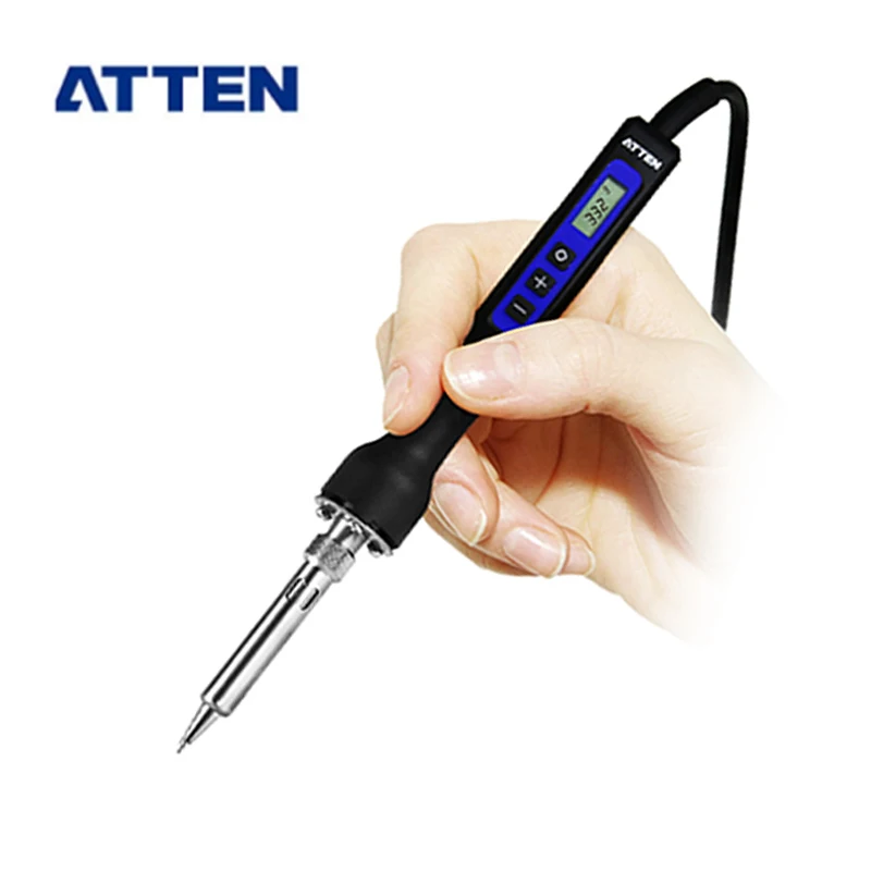 ATTEN Professional Soldering Iron With Regulator 150W ST-2150D Adjustable Temperature LCD Display Tin Soldering Tip Tool Set