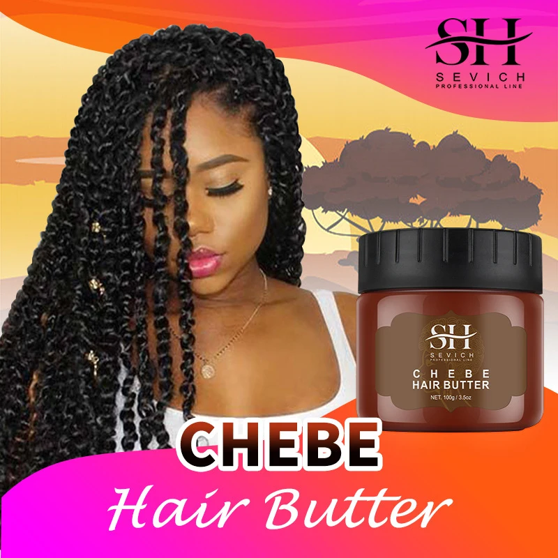 Africa Crazy Chebe Hair Anti-break Hair Butter Traction Alopecia Growth Products Moisturize Repair Dry Hair Mask Beauty Health