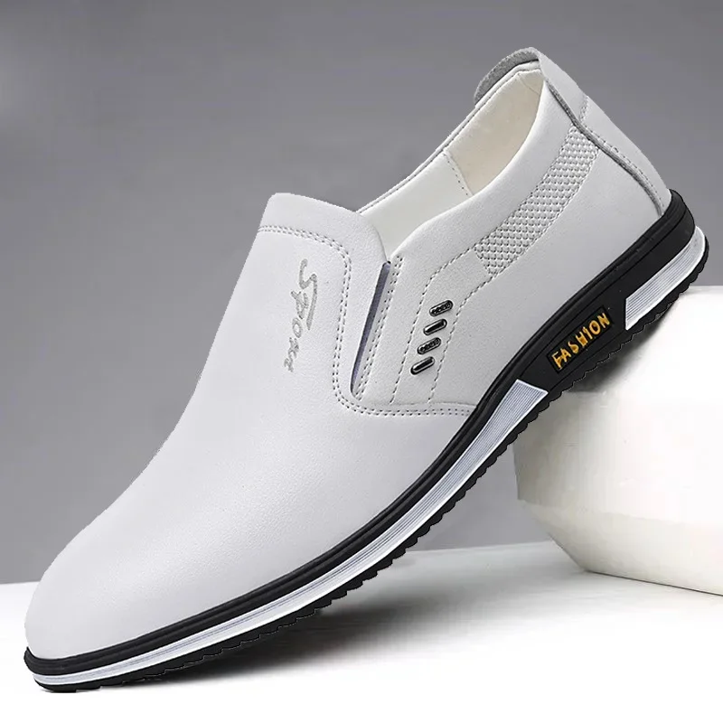 Brand Leather Shoes for Men Designer Loafers High Quality Adult Moccasins Men Driving Shoes Male Footwear Men’s Formal Shoes