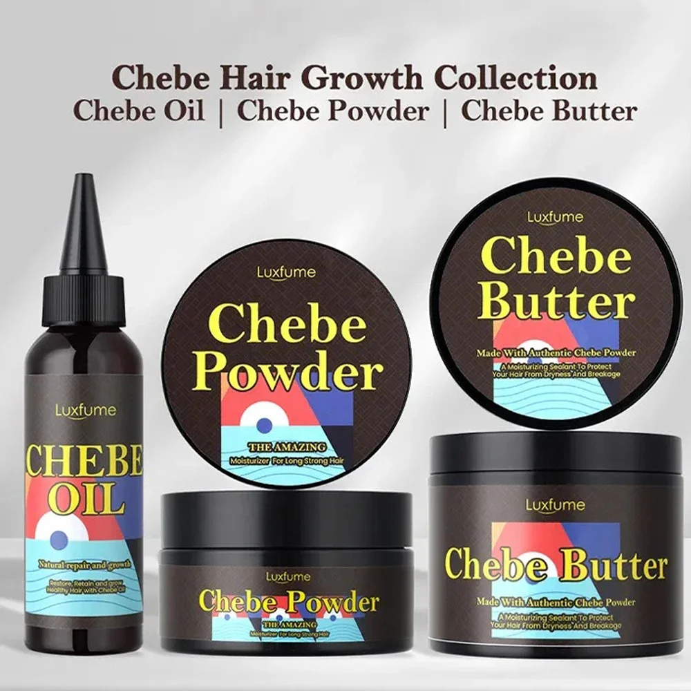 Chebe Butter Hair Growth Oil Traction Alopecia Anti-break Hair Growth Products Moisturize Repair Dry Hair Mask Beauty Health