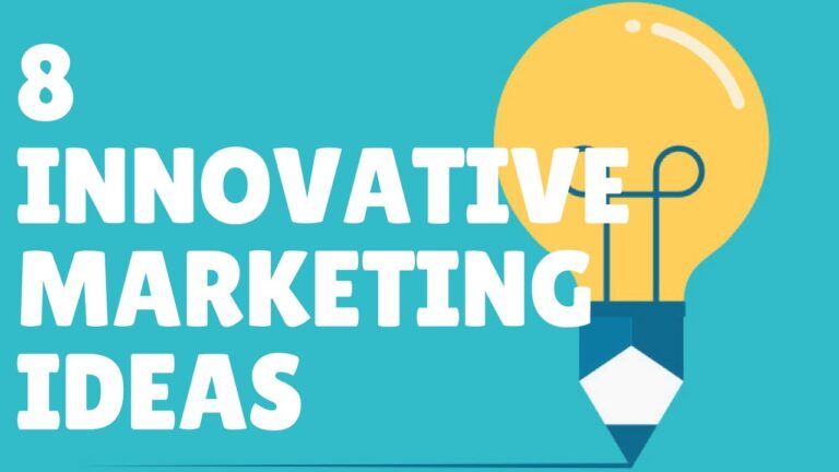 Innovative Marketing Ideas (MARKETING TIPS)