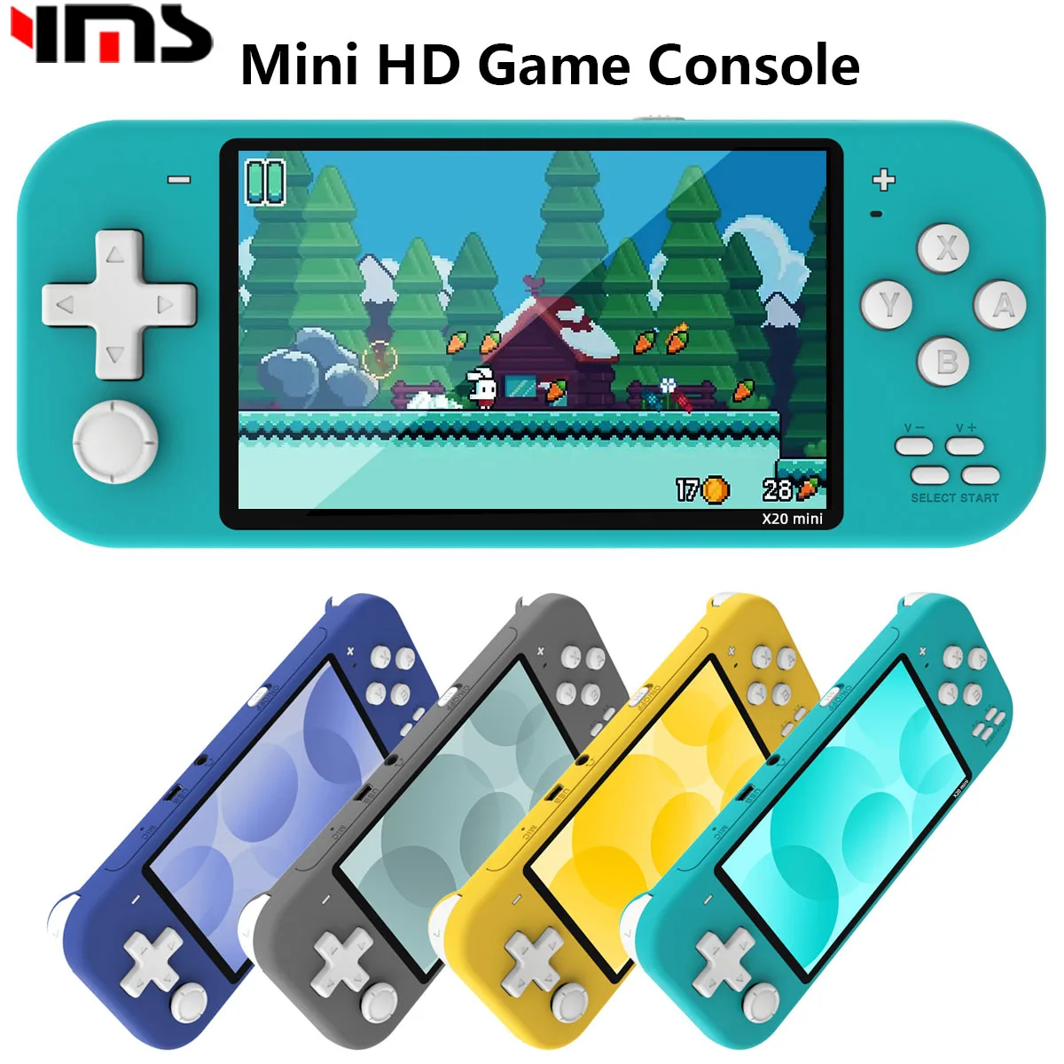 Mini Video Game Console 4.3