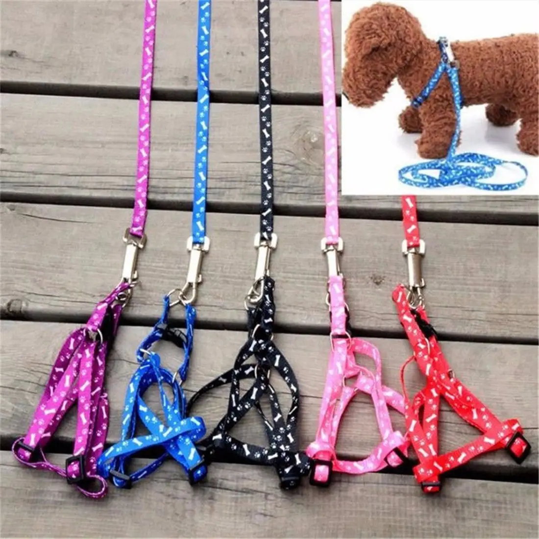 Small Pet Cat Puppy Kitten Rabbit Dog Harness Lead Leash Collar Same Day Post, Dropshipping , Wholesale