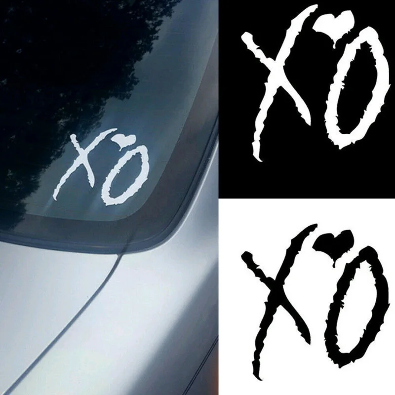 The Weeknd XO Vinyl Sticker Car Truck Window Laptop Wall Art Decal Decoration Auto Accessories